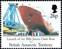 Launch of the RRS James Clark Ross