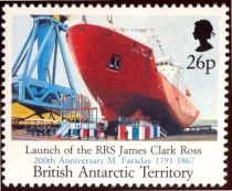 Launch of the RRS James Clark Ross