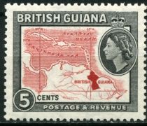 Map of British Guiana