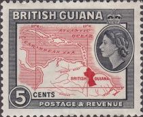 Map of British Guiana