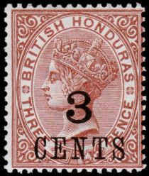 Queen Victoria (1819-1901) - Surcharged