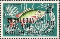 Mutton Snapper (Lutianus analis) - Overprinted