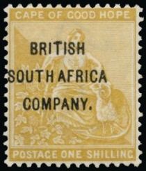 "Hope" Seated with Vine and Ram - overprinted