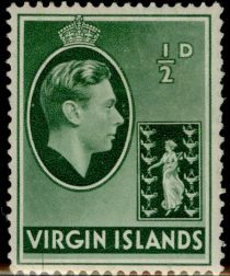 King George VI (1895-1952) and Colony Badge