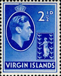 King George VI (1895-1952) and Colony Badge