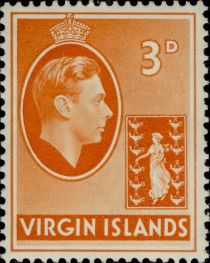 King George VI (1895-1952) and Colony Badge