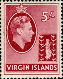 King George VI (1895-1952) and Colony Badge