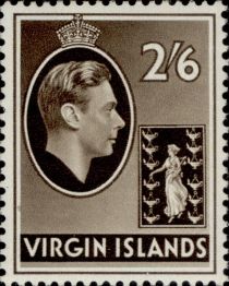 King George VI (1895-1952) and Colony Badge