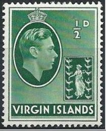 King George VI (1895-1952) and Colony Badge