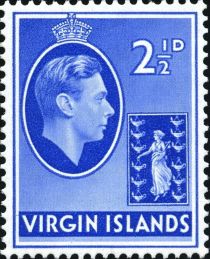 King George VI (1895-1952) and Colony Badge