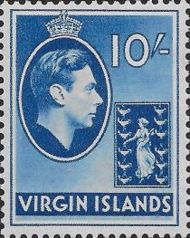 King George VI (1895-1952) and Colony Badge