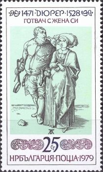 A. Dürer - "Cook and his Wife", 1496