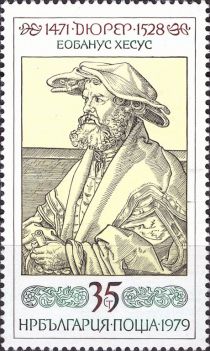 A. Dürer - "Portrait of Eobanus Hesus", 1526