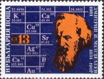 150th Anniversary of the Birth of Dmitri Mendeleev