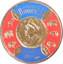 Coin With Animals and Shields