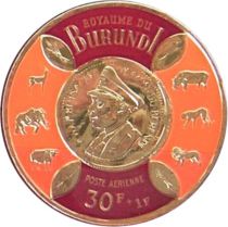 Coin With Animals and Shields - Air Mail