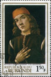 Portrait of a young man, Botticelli