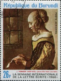 J. Vermeer : Girl reading a Letter at an Open Window