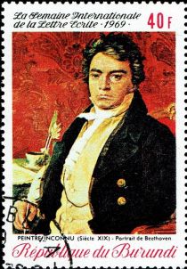 Portrait of Beethoven (Artist Unknown)