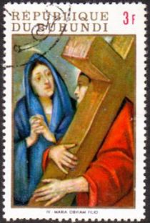 "Mary meets her son" by Juan de Aranoa e Carredano, Spain