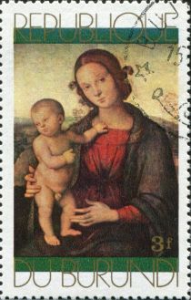 P. Perugino : Madonna and Child