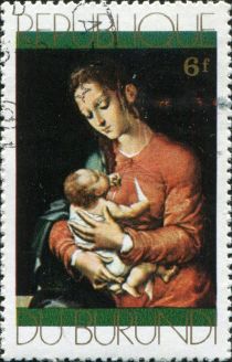 L. de Morales : Madonna and Child