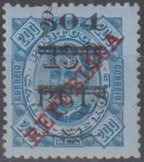 King Carlos I, With Surcharge, Local Overprint