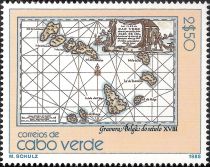 Antique Maps of Cape Verde