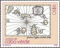 Antique Maps of Cape Verde