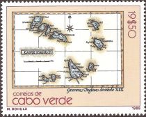 Antique Maps of Cape Verde