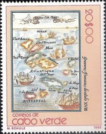 Antique Maps of Cape Verde