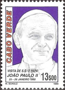 Visit of SS Pope John Paul II to Cape Verde