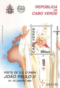 Visit of SS Pope John Paul II to Cape Verde