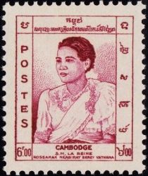 Queen Sisowath Kossamak Nearireath (1904-1975)