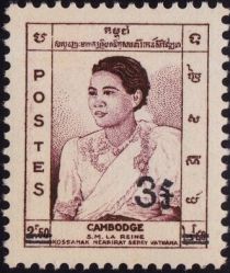 Queen Sisowath Kossamak Nearireath (1904-1975)