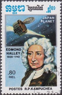 Edmond Halley and "Planet A" space probe