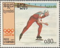 Speed Skating - Jacques Thibault, Canada