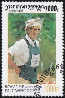 Princess Diana at Mine Clearing