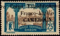 View Libreville overprint