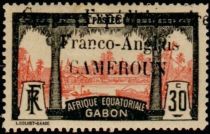 View Libreville overprint