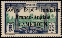 View Libreville overprint