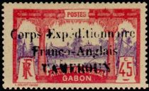 View Libreville overprint