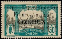 View Libreville overprint