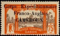 View Libreville overprint