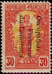 Bakalois Woman overprint