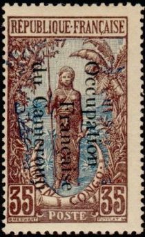 Bakalois Woman overprint