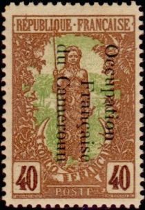 Bakalois Woman overprint