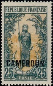 Bakalois Woman overprint