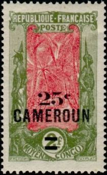 Coconut Palm Avenue overprint and surcharge