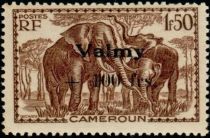 African Elephant (Loxodonta africana) surcharge